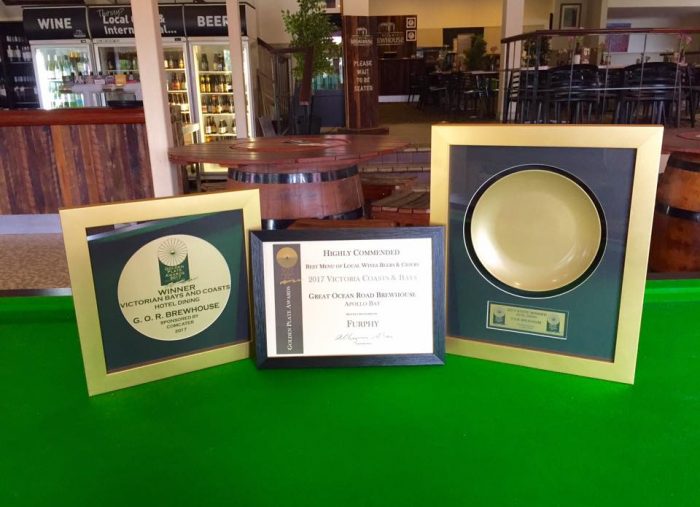 Two Golden Plate Awards for our Brewhouse